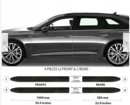 audi-a6-c7-kombi-listwy-czarne-boczne-drzwi