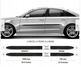audi-a6-c7-sedan-listwy-czarne-boczne-drzwi