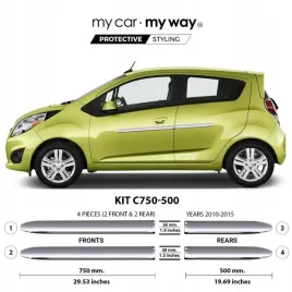chevrolet-spark-listwy-chrom-na-drzwi-ochronne