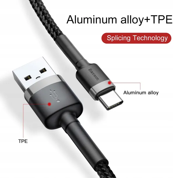baseus-kabel-cafule-usb-usb-c-05-m-3a-szaro-czarny-certyfikat-ce