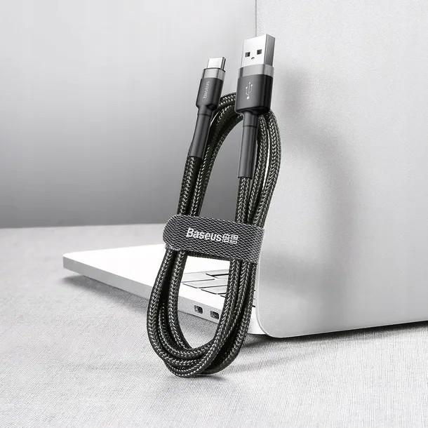 baseus-kabel-cafule-usb-usb-c-05-m-3a-szaro-czarny-zgodnosc-ze-standardem-quick-charge-1-0-quick-charge-2-0-quick-charge-3-0