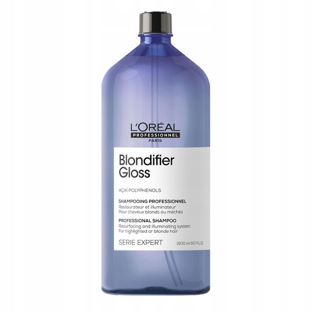 Фото - Шампунь GLOSS ﻿Loreal Blondifier  Szampon do włosów blond 1500ml 