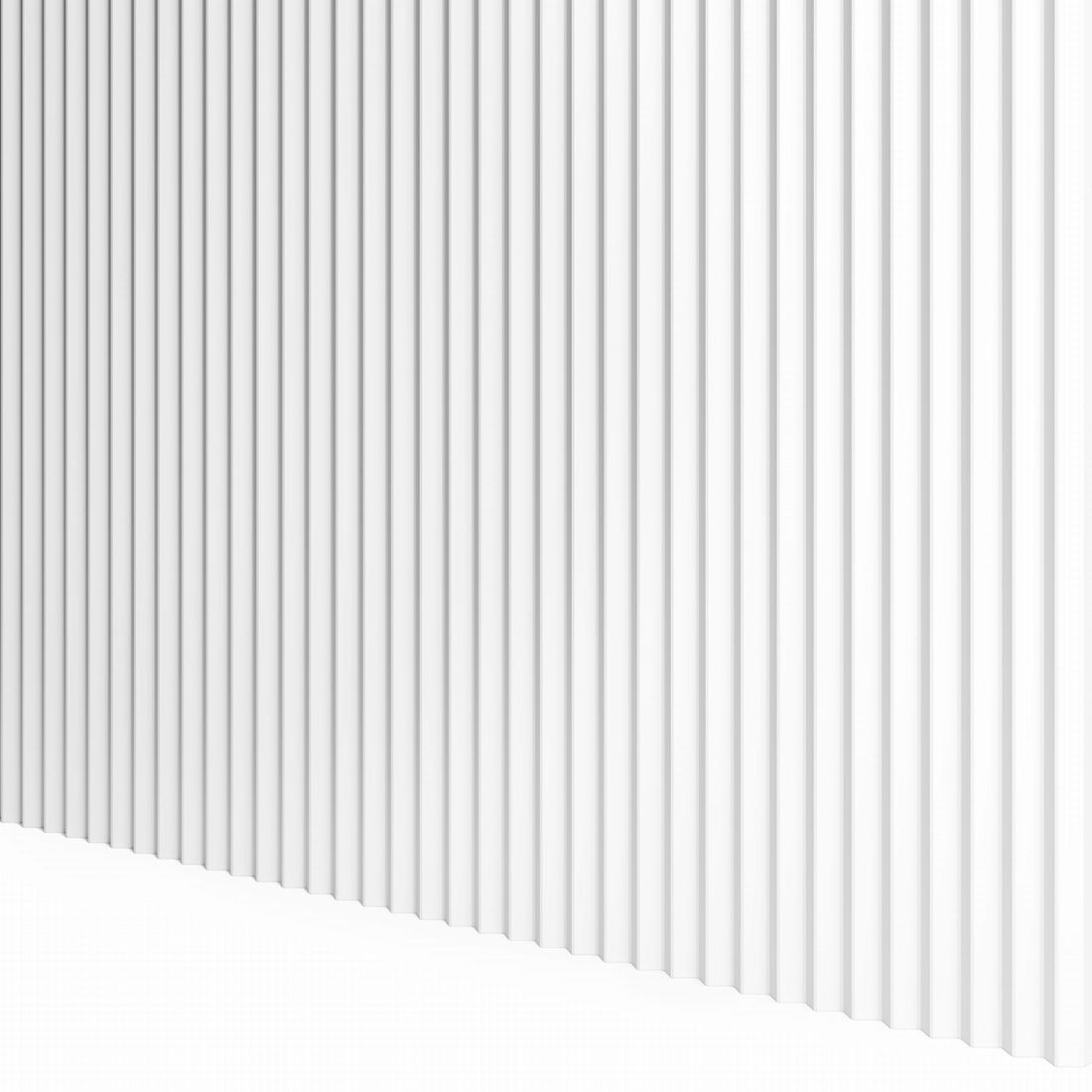 MIKROLAMELE BIAŁY MAT PANELE DEKORACYJNE LAMELE3D ERLI.pl