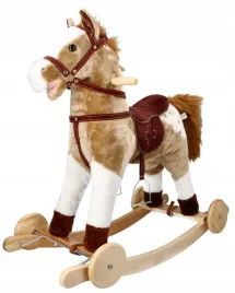 konik-mustang-na-biegunach-z-kolami