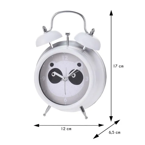 budzik-dla-dzieci-bialy-pandaby-best-occasionsby-best-occasions-stan-nowy
