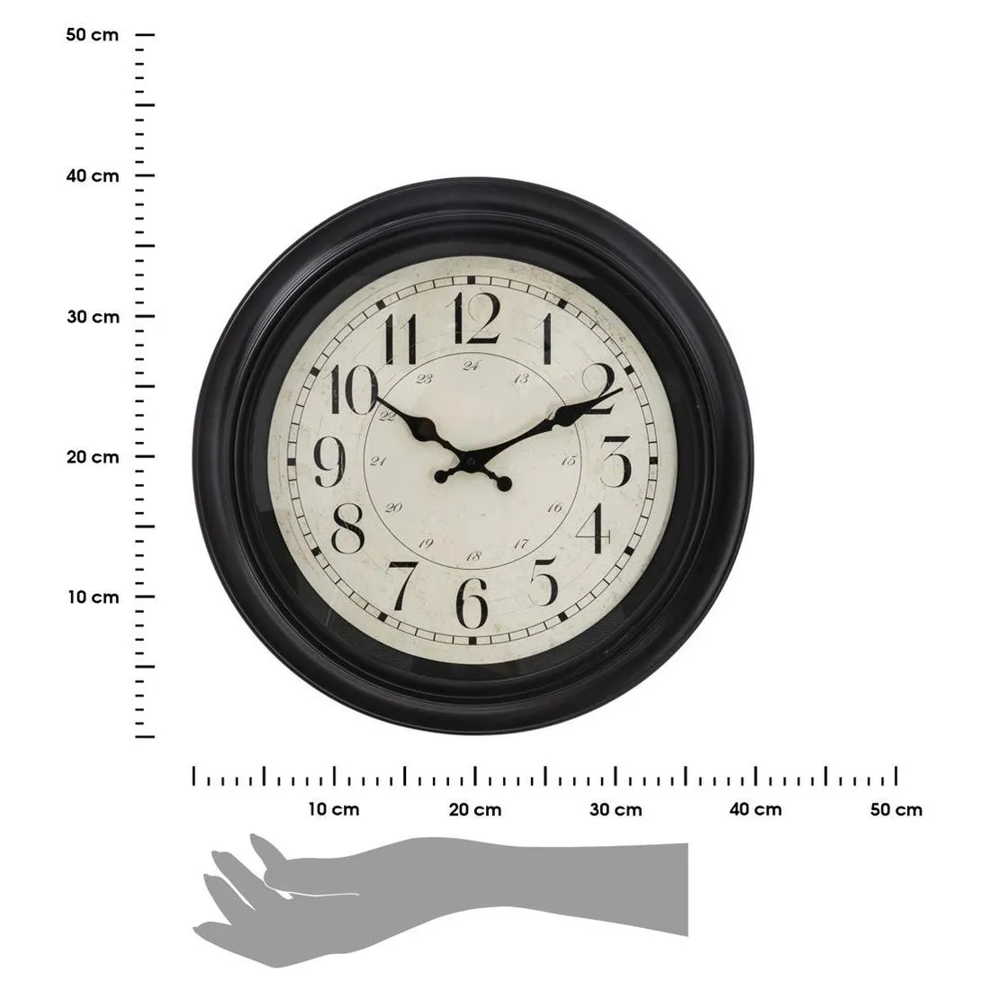 zegar-scienny-nelson-black-40-cmby-best-occasionsby-best-occasions