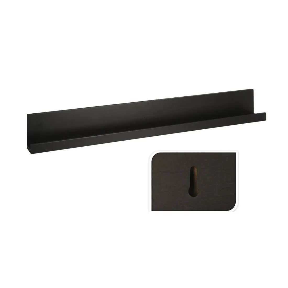 polka-scienna-czarna-mdf-58-cm