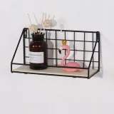 polka-scienna-z-drazkiem-styl-loft-295-cm-czarn-material-metal