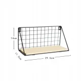 polka-scienna-styl-loft-295-cm-czarna-material-metal