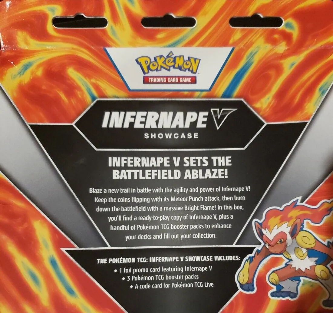 POKMON TCG INFERNAPE V BOX SHOWCASE + 3 BOOSTERY 151813902 - ERLI.pl POKMON TCG INFERNAPE V BOX SHOWCASE + 3 BOOSTERY 151813902 - ERLI.pl