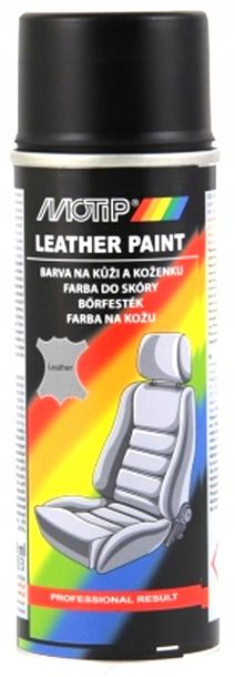 Zdjęcia - Farba / emalia MOTIP ﻿LAKIER FARBA DO SKÓRY VINYL foteli SPRAY  200 