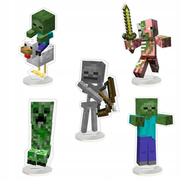 Zestaw Figurek Kolekcjonerskich Minecraft Zombie – 152154829