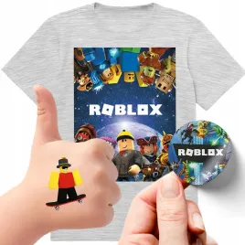 zestaw-3w1-koszulka-dla-dzieci-tatuaze-naklejki-roblox-140-jakosc
