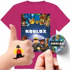 zestaw-3w1-koszulka-dla-dzieci-tatuaze-naklejki-roblox-116-jakosc