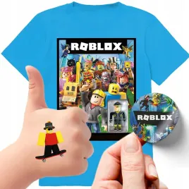 zestaw-3w1-koszulka-dla-dzieci-tatuaze-naklejki-roblox-128-jakosc
