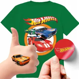 zestaw-3w1-koszulka-dla-dzieci-tatuaze-naklejki-hot-wheels-140-jakosc