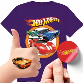 zestaw-3w1-koszulka-dla-dzieci-tatuaze-naklejki-hot-wheels-140-jakosc