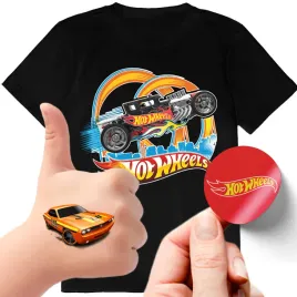 zestaw-3w1-koszulka-dla-dzieci-tatuaze-naklejki-hot-wheels-140-jakosc
