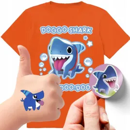 zestaw-3w1-koszulka-dla-dzieci-tatuaze-naklejki-reksin-sharkdog-128-jakosc