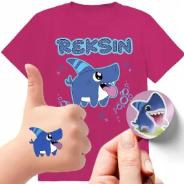 zestaw-3w1-koszulka-dla-dzieci-tatuaze-naklejki-reksin-sharkdog-140-jakosc