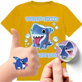 zestaw-3w1-koszulka-dla-dzieci-tatuaze-naklejki-reksin-sharkdog-164-jakosc