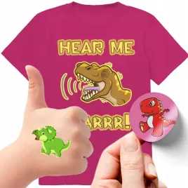 zestaw-3w1-koszulka-dla-dzieci-tatuaze-naklejki-dinozaury-116-jakosc