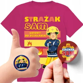 zestaw-3w1-koszulka-dla-dzieci-tatuaze-naklejki-strazak-sam-fireman-140