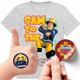 zestaw-3w1-koszulka-dla-dzieci-tatuaze-naklejki-strazak-sam-fireman-140
