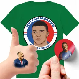 zestaw-3w1-koszulka-dla-dzieci-tatuaze-naklejki-mbappe-152-jakosc
