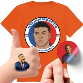 zestaw-3w1-koszulka-dla-dzieci-tatuaze-naklejki-mbappe-164-jakosc