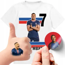 zestaw-3w1-koszulka-dla-dzieci-tatuaze-naklejki-mbappe-140-jakosc