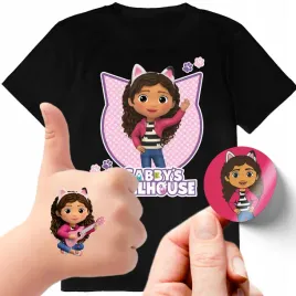 zestaw-3w1-koszulka-dla-dzieci-tatuaze-naklejki-koci-domek-gabi-104-jakosc