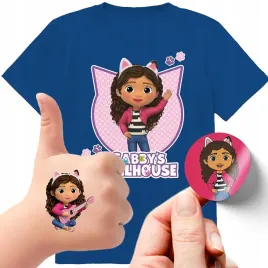zestaw-3w1-koszulka-dla-dzieci-tatuaze-naklejki-koci-domek-gabi-116-jakosc