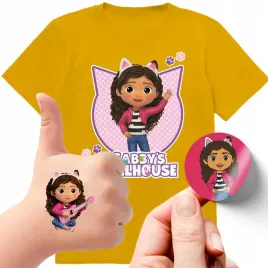 zestaw-3w1-koszulka-dla-dzieci-tatuaze-naklejki-koci-domek-gabi-164-jakosc