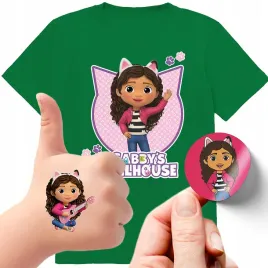 zestaw-3w1-koszulka-dla-dzieci-tatuaze-naklejki-koci-domek-gabi-140-jakosc