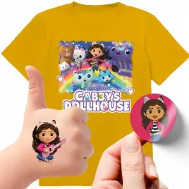 zestaw-3w1-koszulka-dla-dzieci-tatuaze-naklejki-koci-domek-gabi-128-jakosc