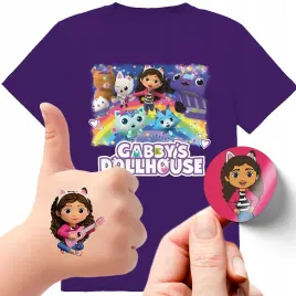 zestaw-3w1-koszulka-dla-dzieci-tatuaze-naklejki-koci-domek-gabi-152-jakosc