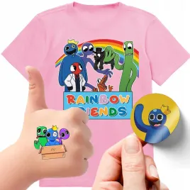 zestaw-3w1-koszulka-dla-dzieci-tatuaze-naklejki-rainbow-friends-116-jakosc
