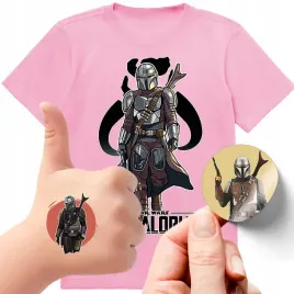 zestaw-3w1-koszulka-dla-dzieci-tatuaze-naklejki-the-mandalorian-140-jakosc