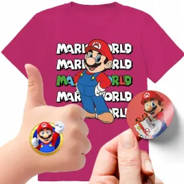 zestaw-3w1-koszulka-dla-dzieci-tatuaze-naklejki-super-mario-bros-140-jakosc