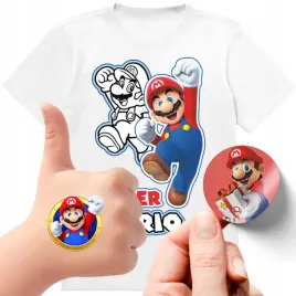 zestaw-3w1-koszulka-dla-dzieci-tatuaze-naklejki-super-mario-bros-152-jakosc