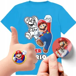 zestaw-3w1-koszulka-dla-dzieci-tatuaze-naklejki-super-mario-bros-140-jakosc