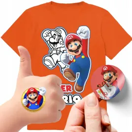 zestaw-3w1-koszulka-dla-dzieci-tatuaze-naklejki-super-mario-bros-140-jakosc