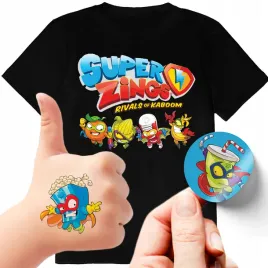 zestaw-3w1-koszulka-dla-dzieci-tatuaze-naklejki-super-zings-140-jakosc