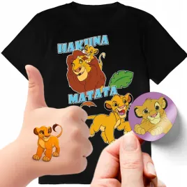 zestaw-3w1-koszulka-dla-dzieci-tatuaze-naklejki-krol-lew-164-jakosc