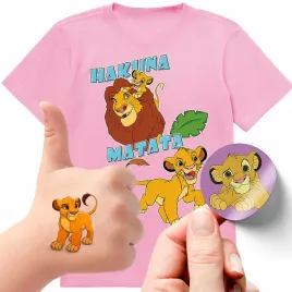 zestaw-3w1-koszulka-dla-dzieci-tatuaze-naklejki-krol-lew-164-jakosc