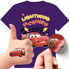 zestaw-3w1-koszulka-dla-dzieci-tatuaze-naklejki-cars-auta-zygzak-164-jakosc