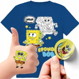 zestaw-3w1-koszulka-dla-dzieci-tatuaze-naklejki-spongebob-104-jakosc