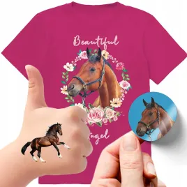 zestaw-3w1-koszulka-dla-dzieci-tatuaze-naklejki-konie-104-jakosc