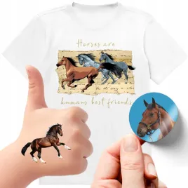 zestaw-3w1-koszulka-dla-dzieci-tatuaze-naklejki-konie-164-jakosc